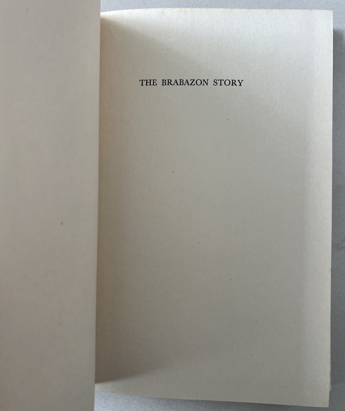 Vintage 1956 The Brabazon Story Lord Brabazon Of Tara G.B.E M.C. P.C. Book