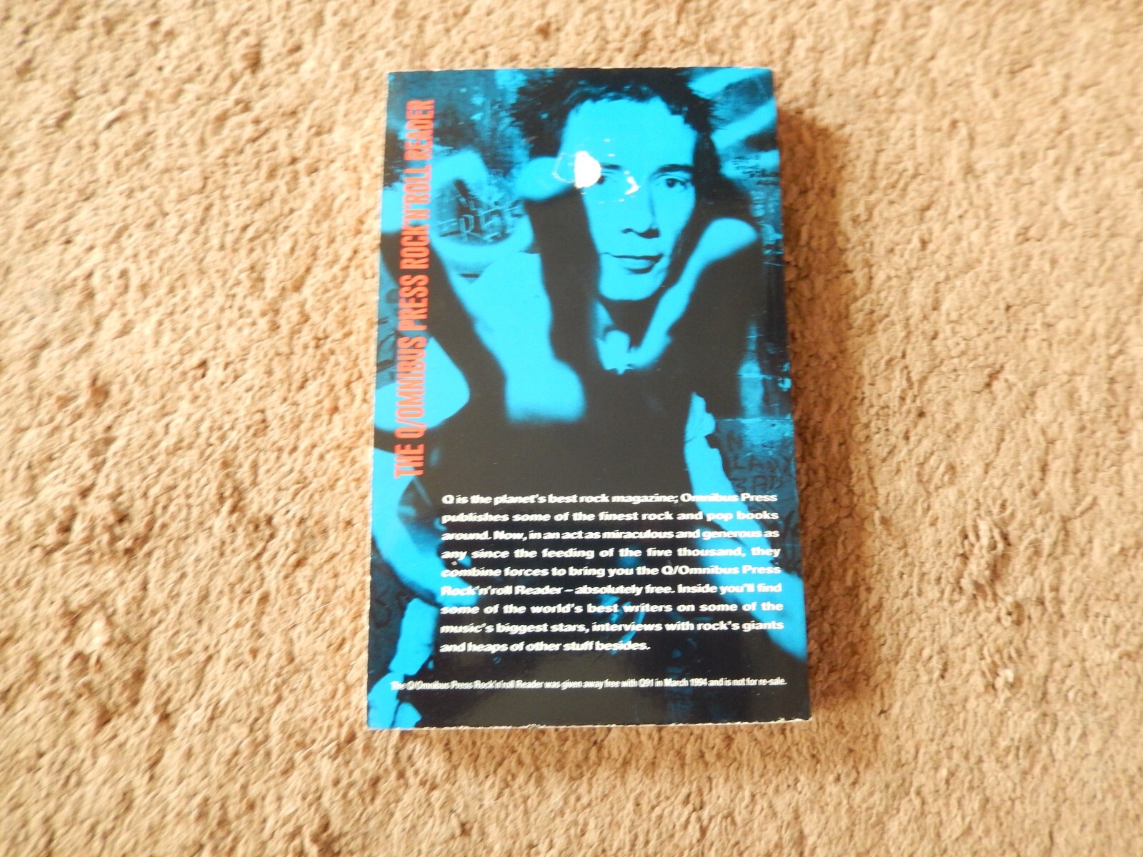 The Q/Omnibus Press Rock ‘n’ Roll Reader HTF Velvet Underground Sex Pistols 1994