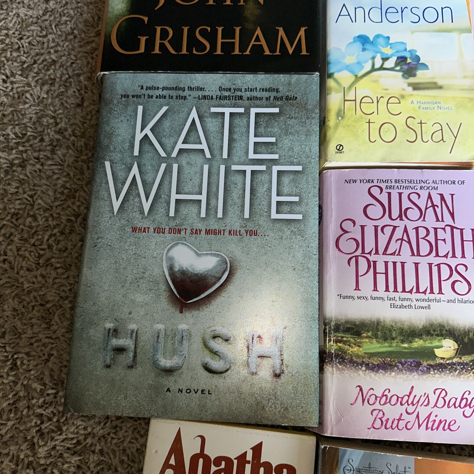 RANDOM THRILLER/MISC BOOK LOT OF 18