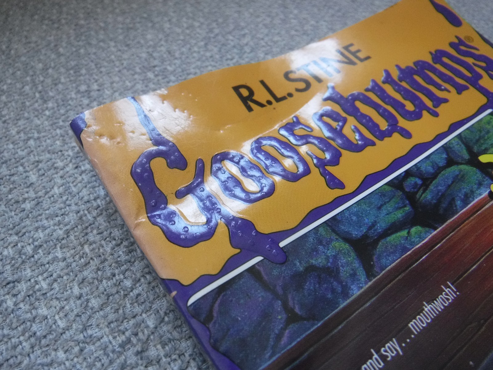 RL Stine Goosebumps Box Set #49 – #52 (missing #51) damage Collectible Paperback