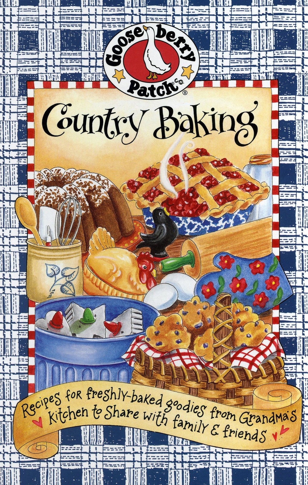 Country Baking Cookbook (Everyday Cookbook Collection) Gooseberry Patch plas…