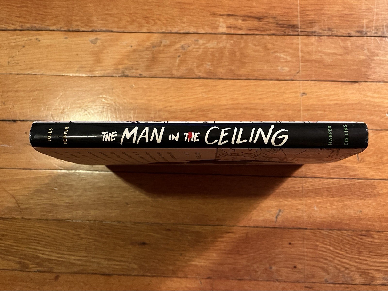 The Man in the Ceiling SIGNED Jules Feiffer 1st Edition 2nd Printing HCDJ 1994