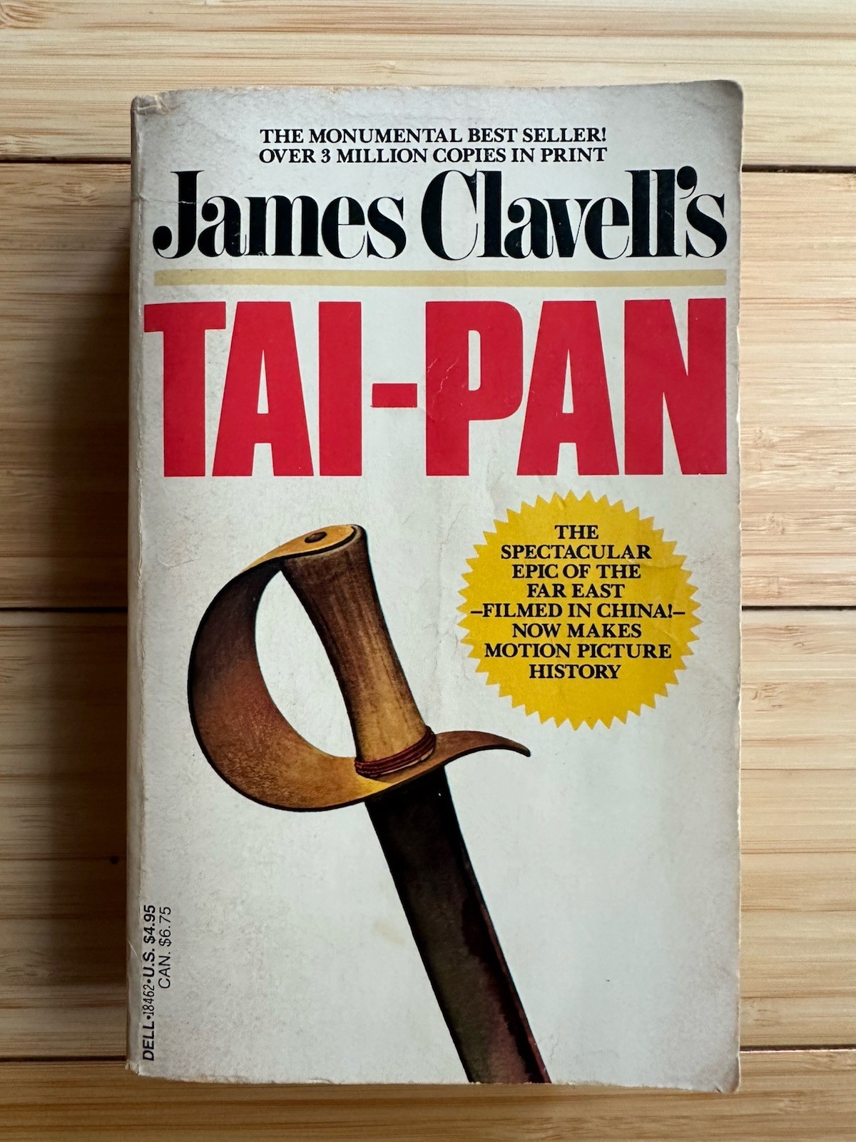 James Clavell : TAI-PAN & Noble House & WHIRLWIND (1986, Paperback) LOT OF 3