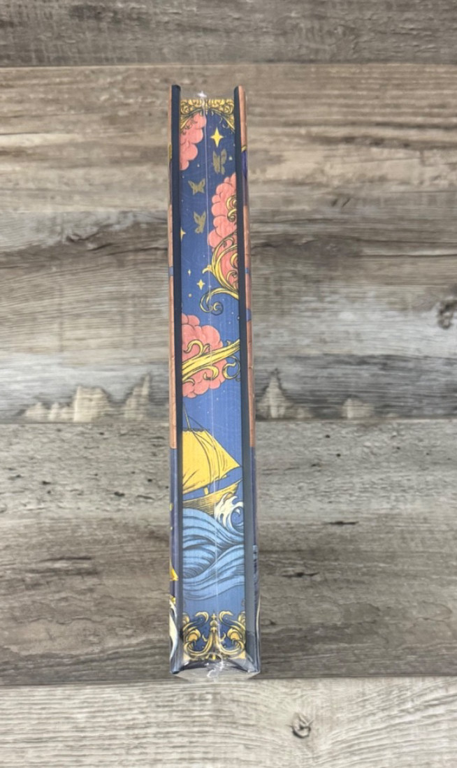 SIGNED Bookish Box METAL SLINGER Rachel Schneider SPRAYED EDGES