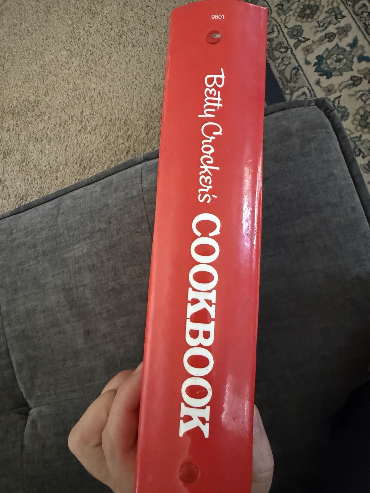 Betty Crocker Betty Crocker’s Cookbook Ring Binder Ring/Wire Bound Golden