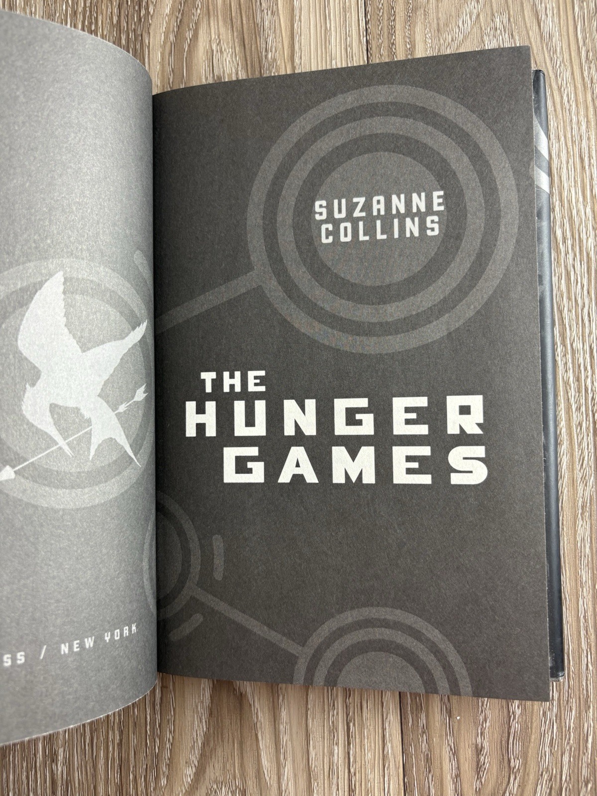The Hunger Games Suzanne Collins First Edition First Print Hardcover 2008 YA
