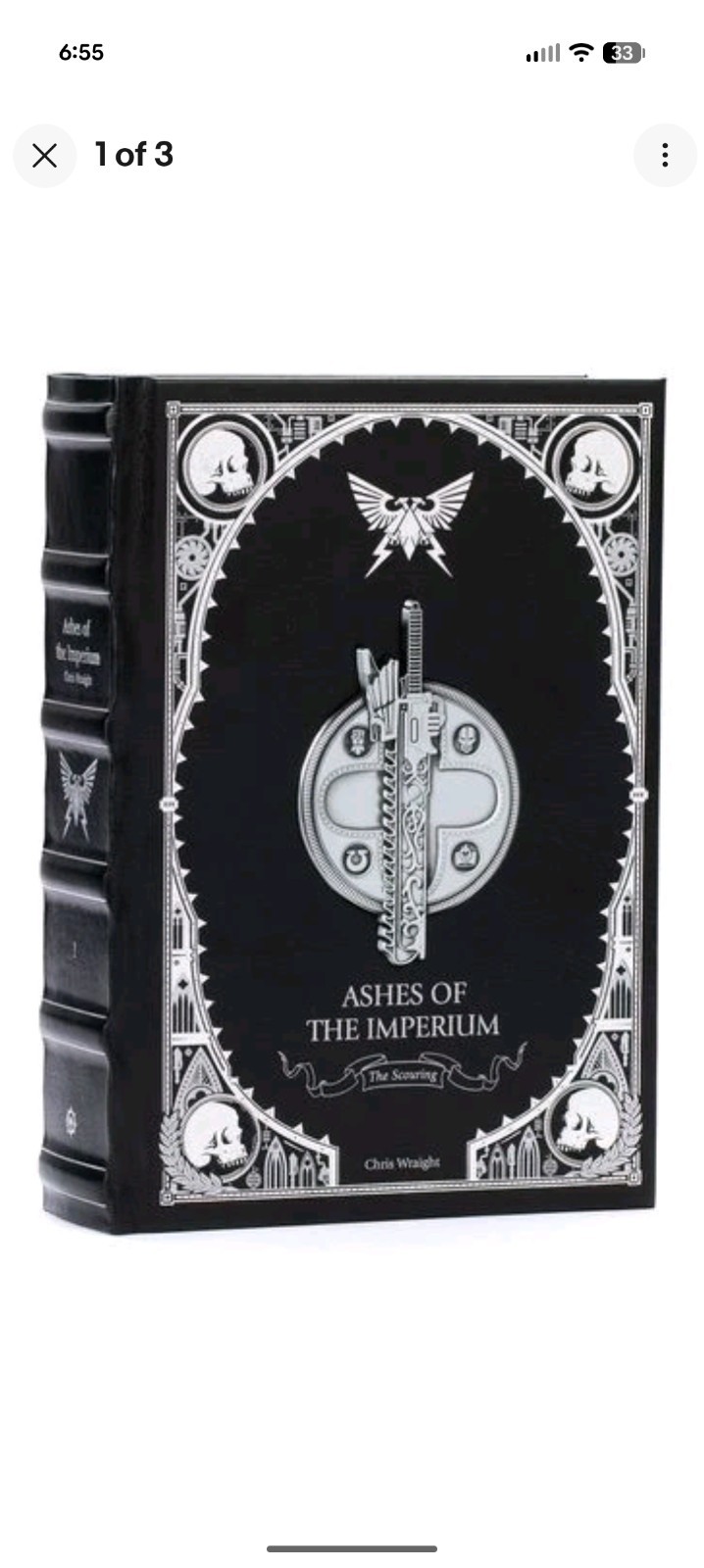 Warhammer 40k Ashes of the Imperium The Scouring. special edition. new in hand
