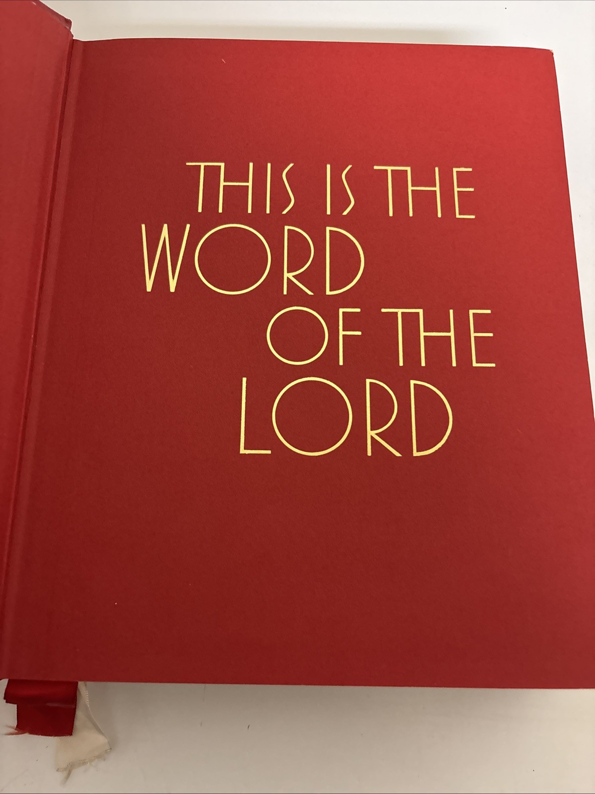 Holy Bible NAB Red. The New American Bible. Catholic Press World