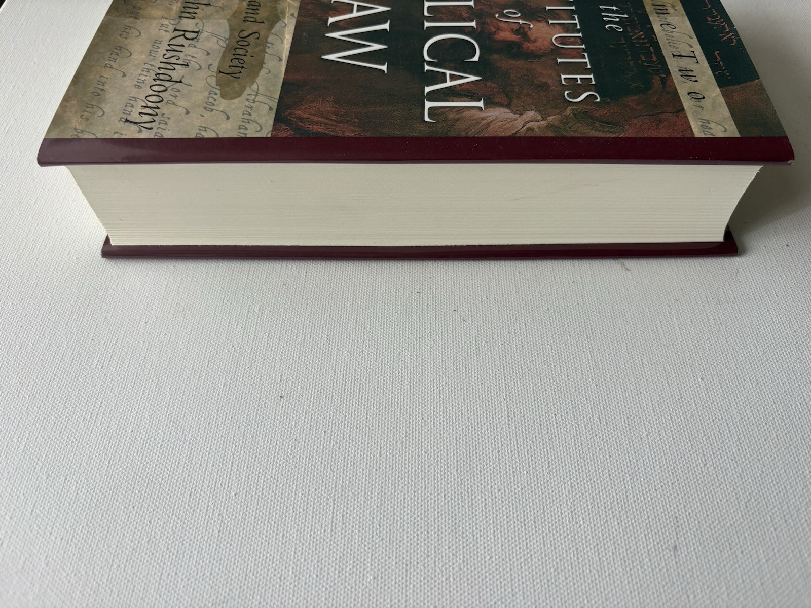 The Institutes of Biblical Law Volumes 1 &2 Rousas John Rushdoony