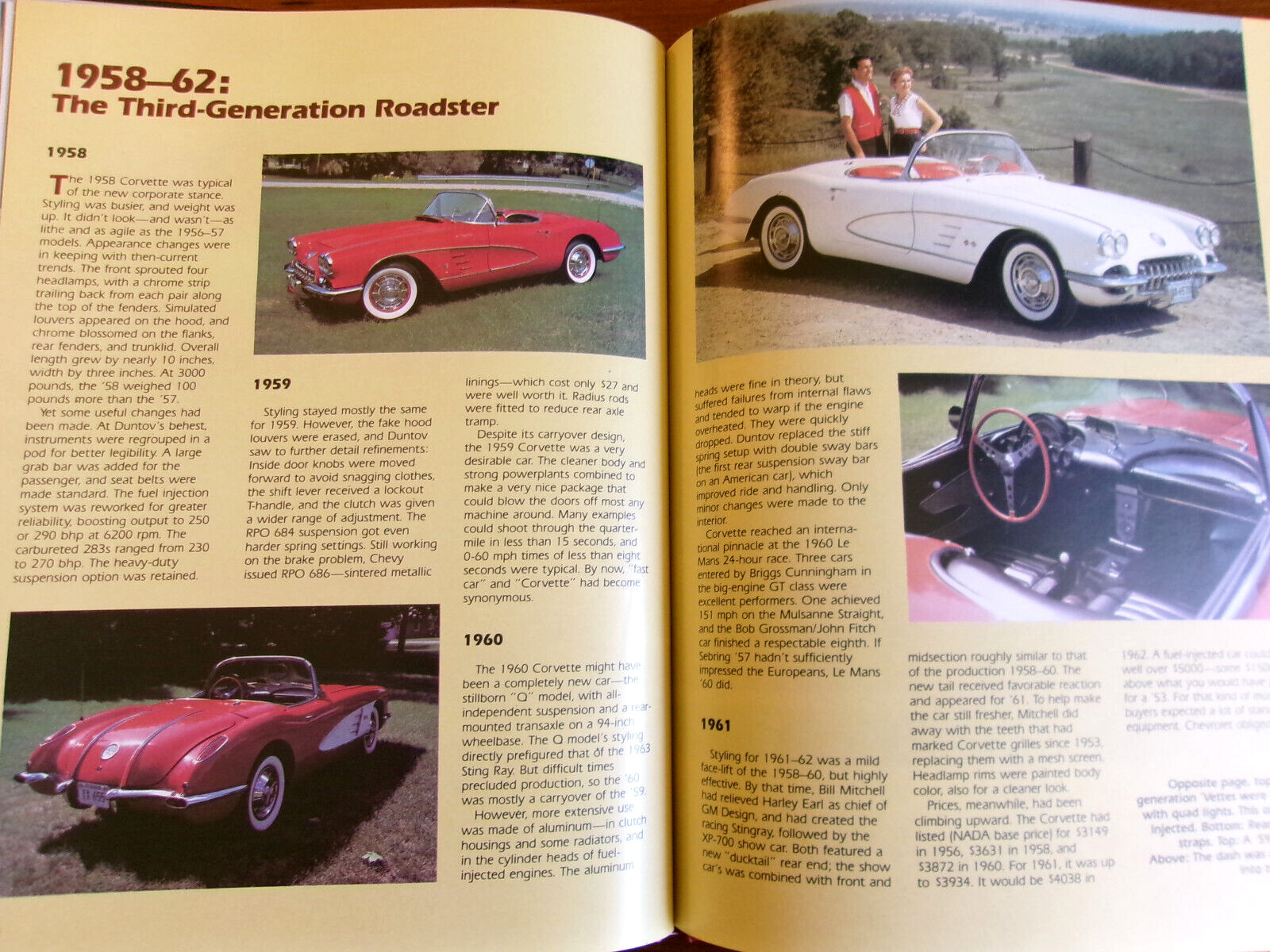 Corvette Roadster History Of Sports Car 1953 – 1986 HC Book By Consumer Guide –