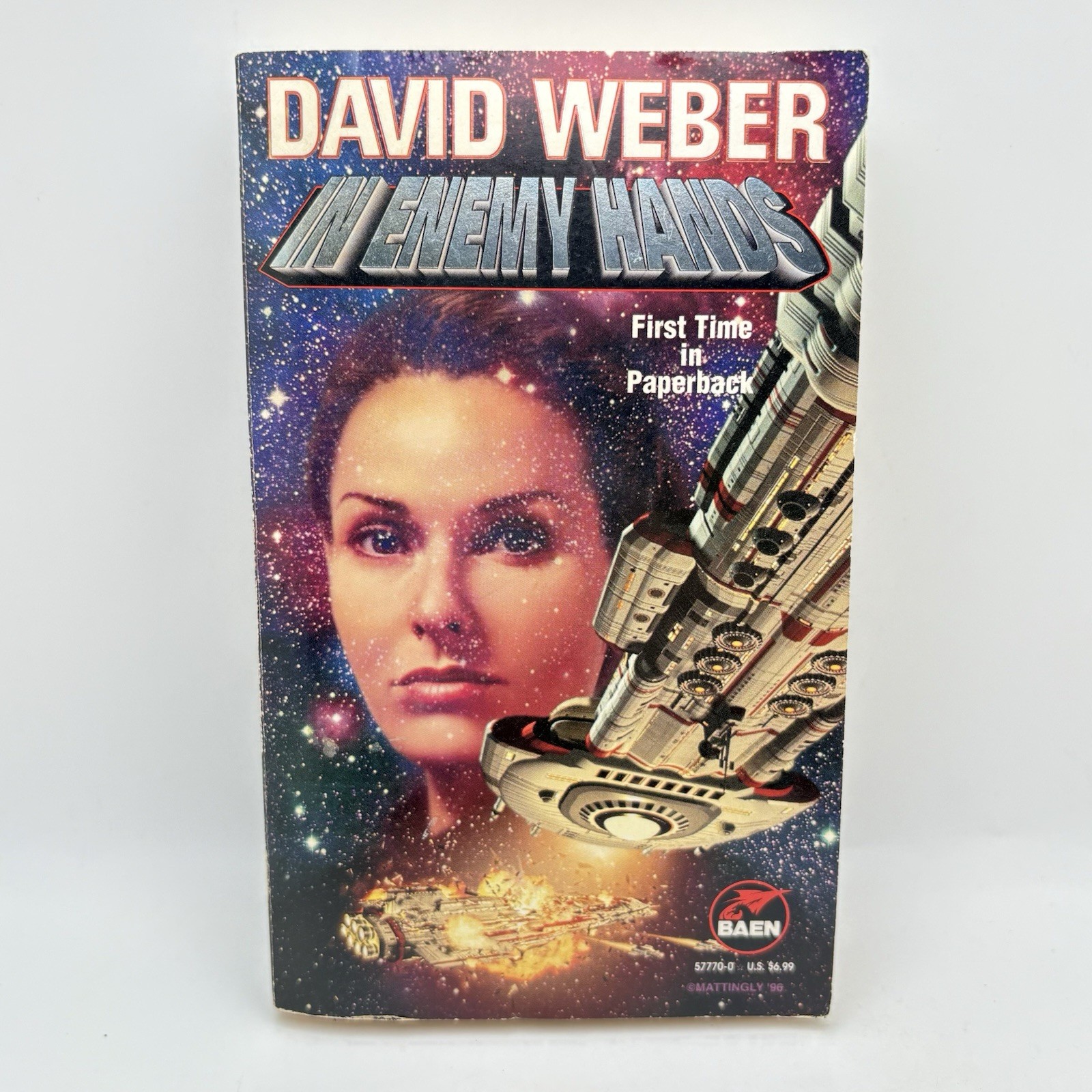 David Weber Honor Harrington 7-PB Lot Baen 1993–2007 Sci-Fi Acceptable