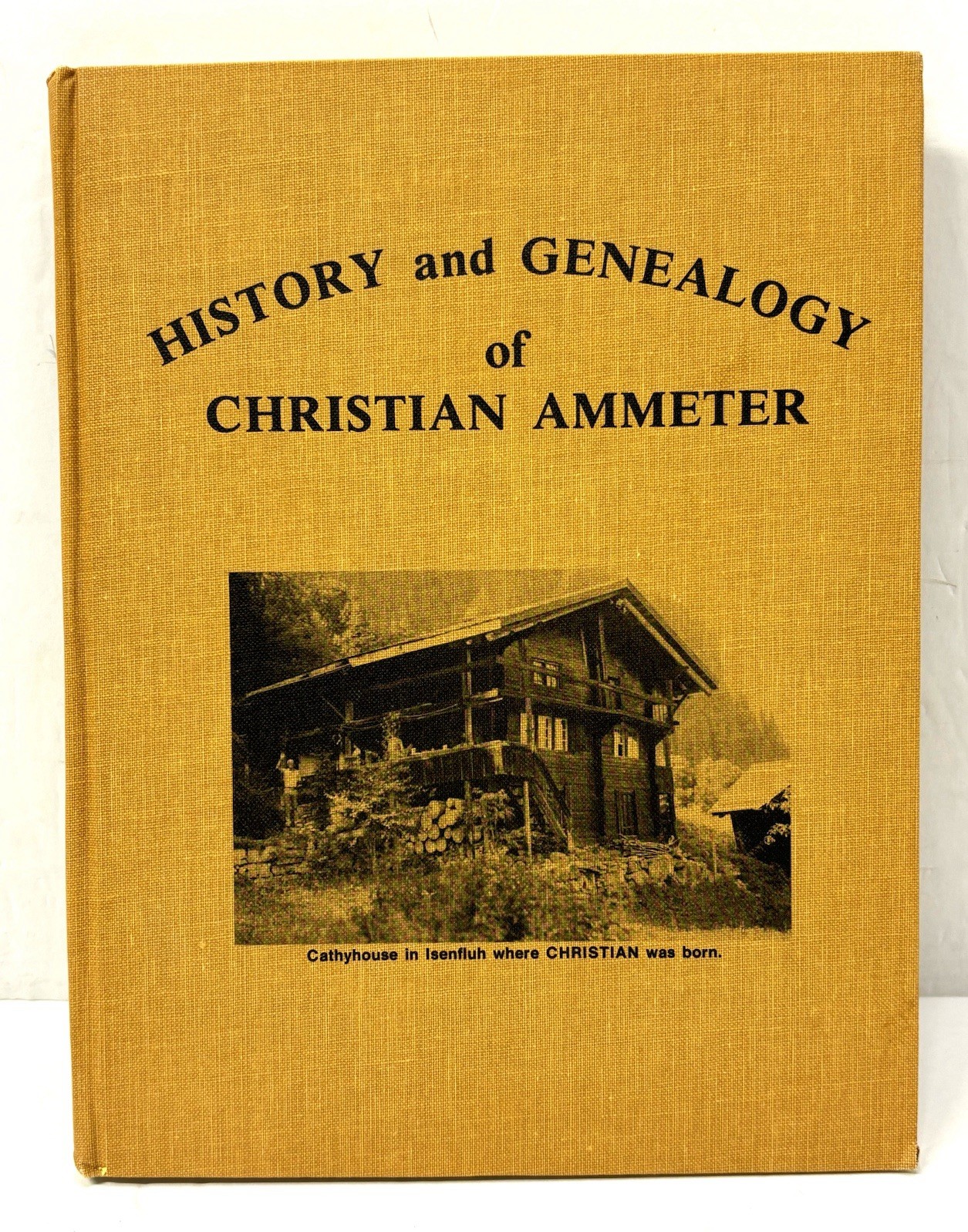 History and Genealogy of Christian Ammeter 1849-1938 by P.J. Peters Canada 1982