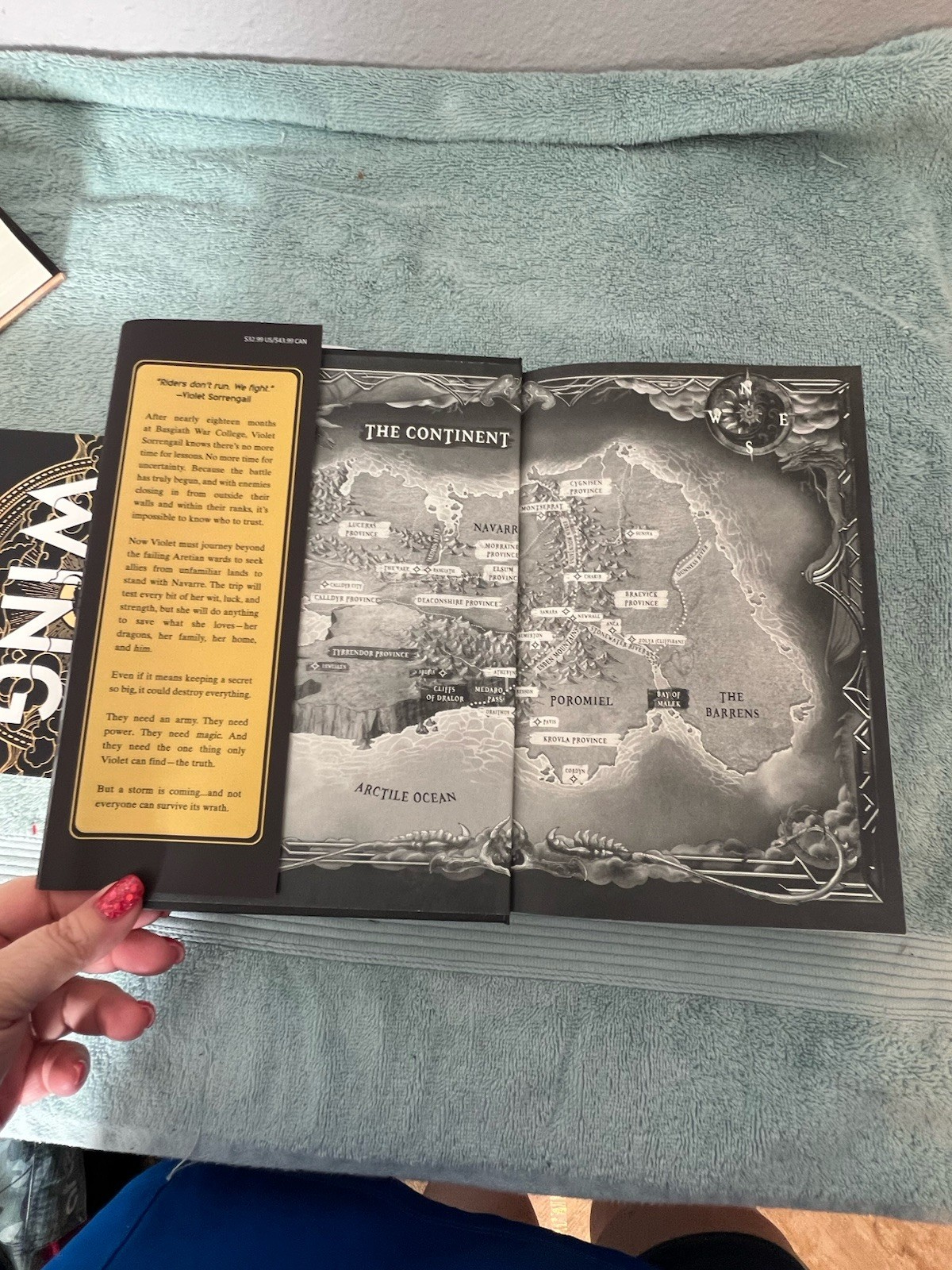 Empyrean Trilogy by Rebecca Yarros (2 Hardcover 1 Paper )2 Sprayed Edges Deluxe