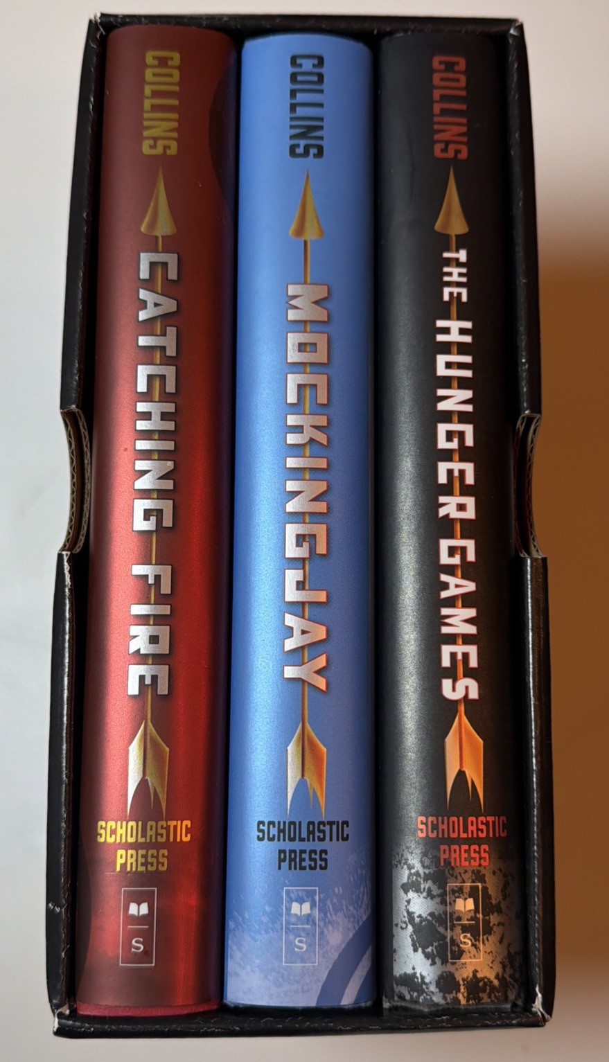(First Editions) The Hunger Games Trilogy Set Suzanne Collins Hardcovers