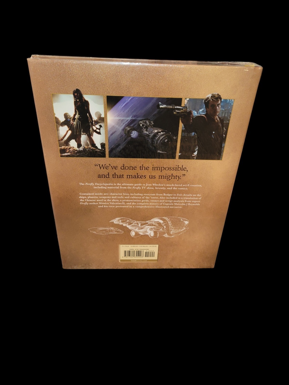 1st Ed FIREFLY ENCYCLOPEDIA Monica Valentinelli 2018 HARDCOVER TV SHOW BOOK NEW