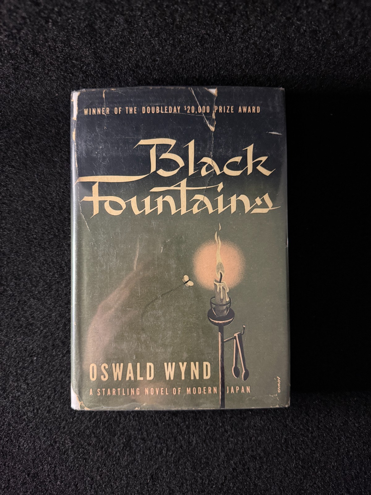 Black Fountains by Oswald Wynd HC/DJ Doubleday 1947 Vintage (First Edition)