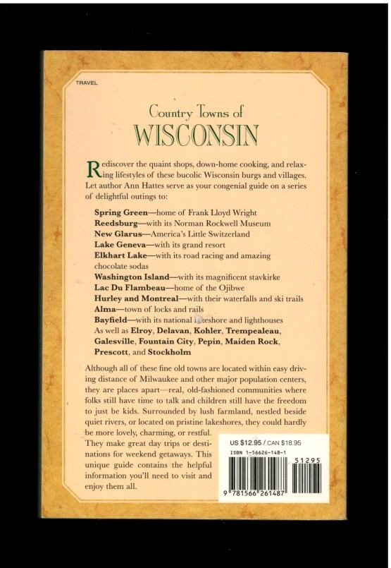 COUNTRY TOWNS OF WISCONSIN-QUAINT SHOPS-DOWN HOME EATERIES-FAIRS-HISTORY-EXPLORE