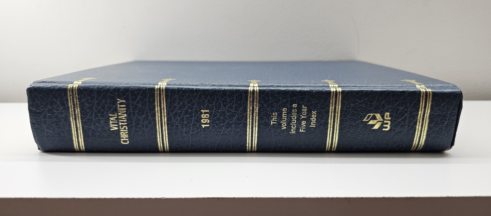Vintage Vital Christianity Book Hardcover 1981 Warner Press