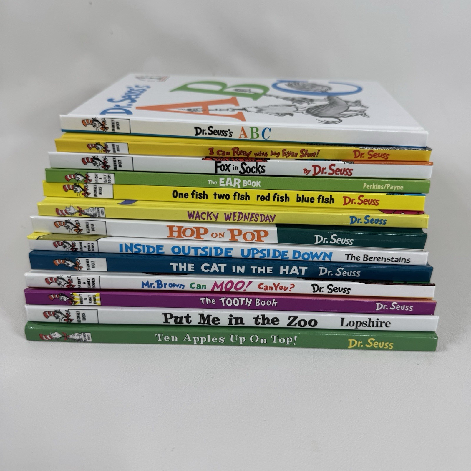 Bright & Early Beginner Dr Suess Books Dr Suess Lot Of 14 READ ALL