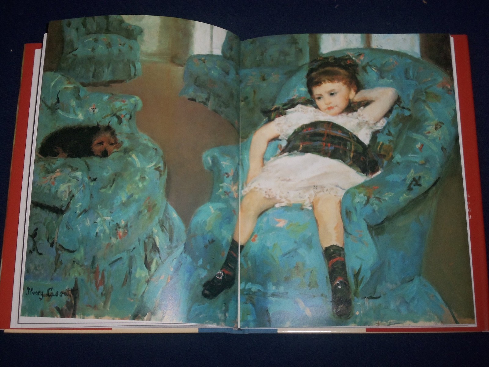 1990 MARY CASSATT HARDCOVER BOOK BY SUSAN E. MEYER – ILLUSTRATIONS – KD 1604