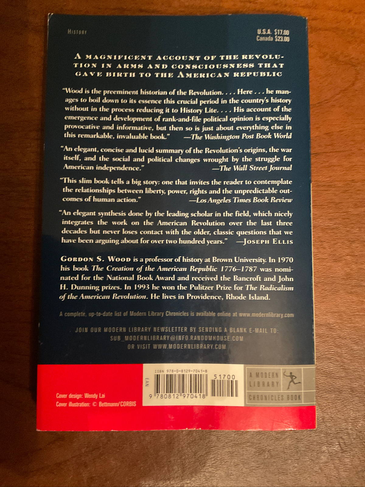 The American Revolution: A History by Gordon S. Wood