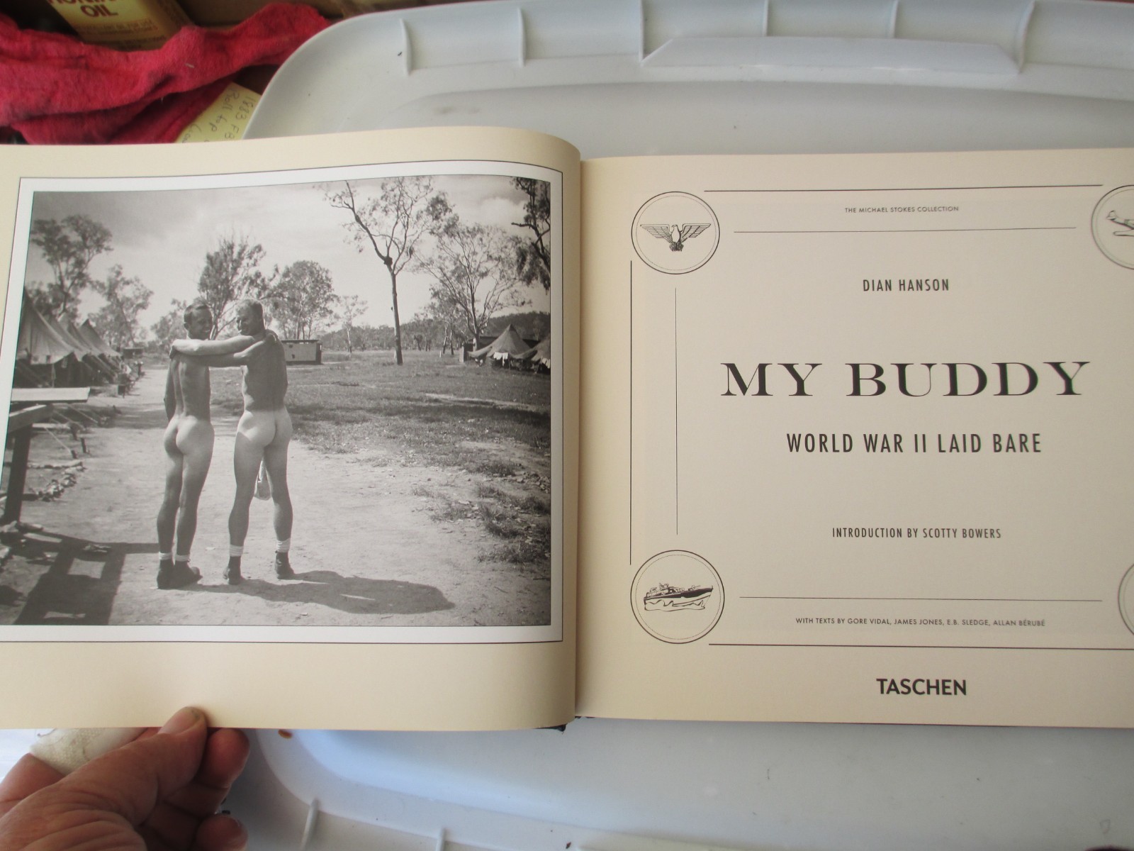 THE MICHAEL STOKES COLLECTION DIAN HANSON MY BUDDY WWII LAID BARE TASCHEN