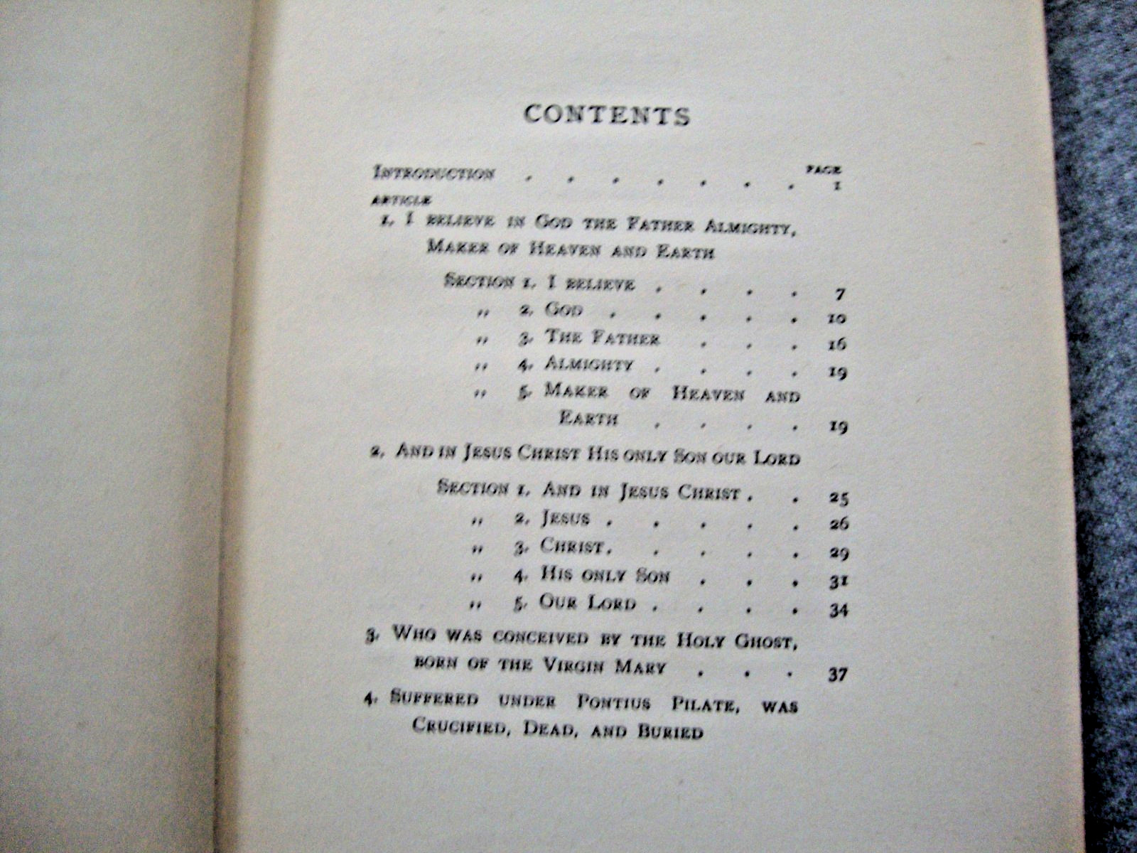 Exposition of The Apostles’ Creed -Rev. James Dodds, D.D. Westminster Press Vtg
