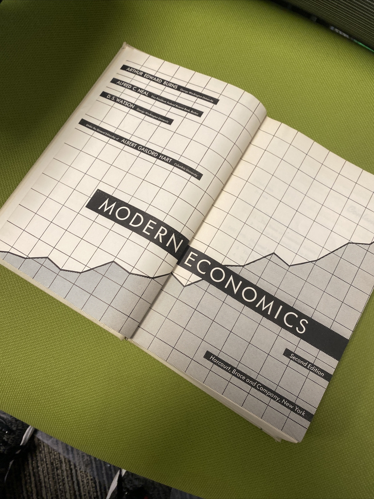 Modern Economics Second Edition 1953 Harcourt, Brace And Company, Inc.