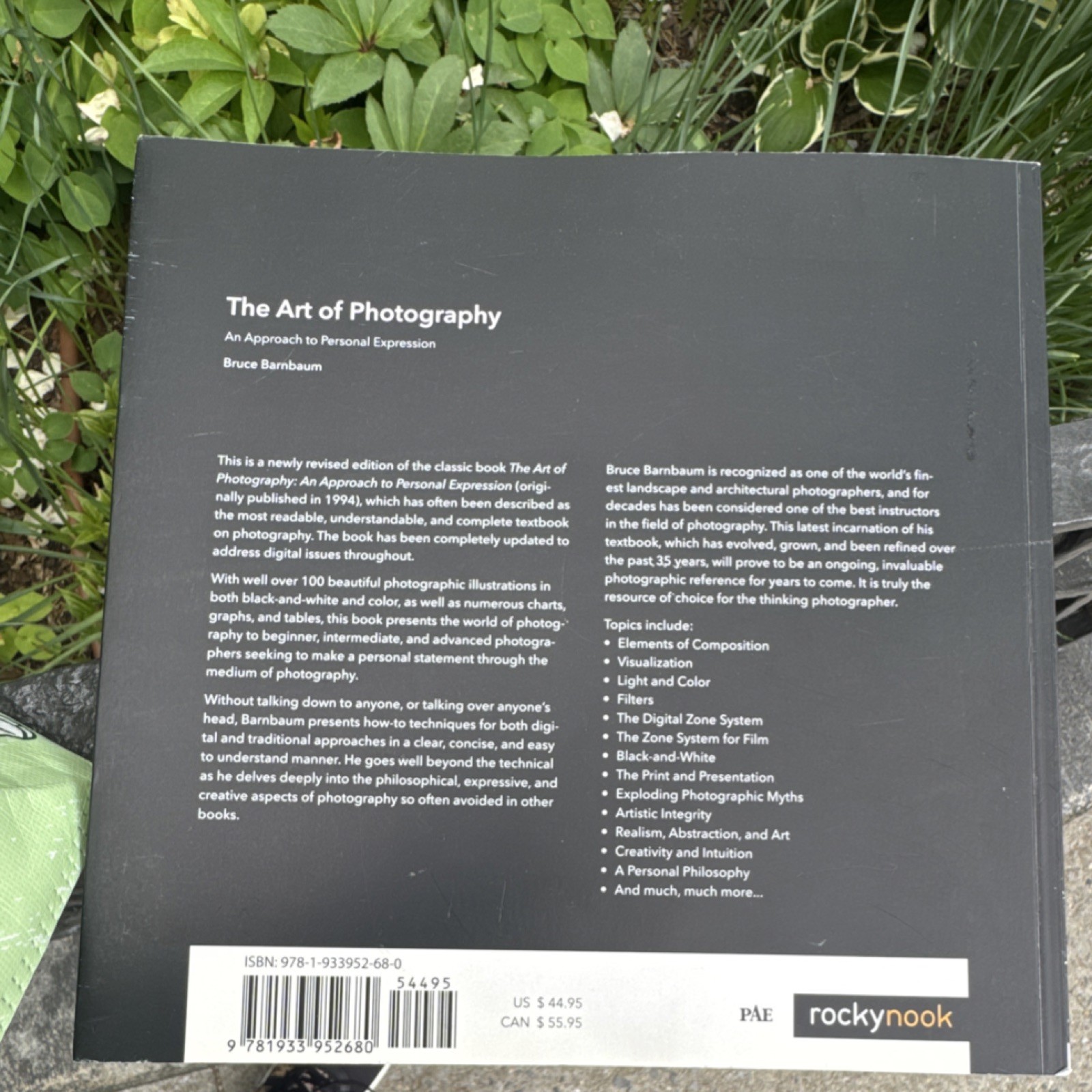 Bruce Barnbaum The Art of Photography: Personal Expression PB Rocky Nook