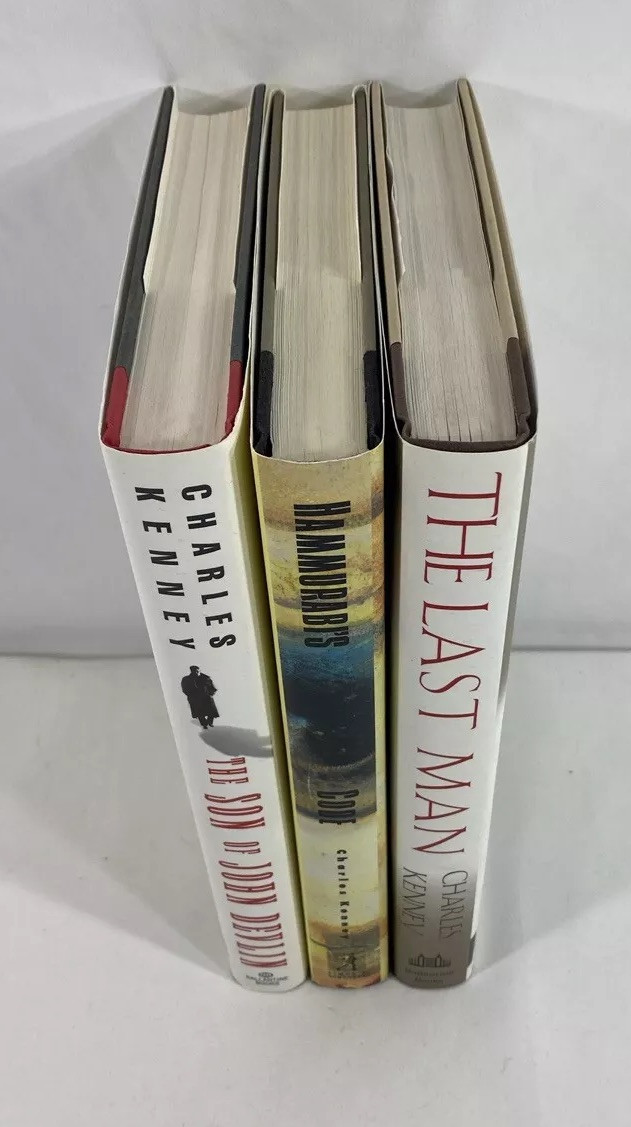 Lot of 3 HCDJ 1st 1st-Charles Kenney -Last Man/Hammurabi’s Code/Son of John Devl