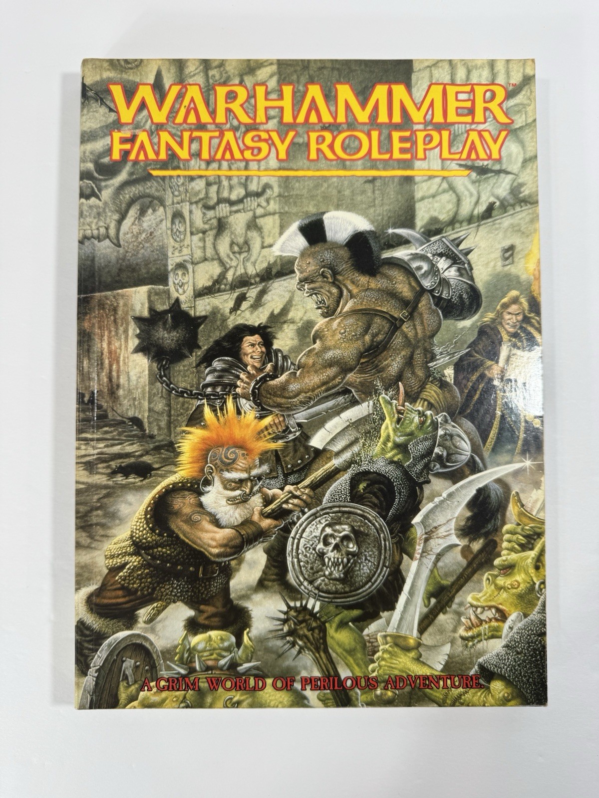 Warhammer Fantasy Roleplay RULEBOOK WFRP Games Workshop, 1988