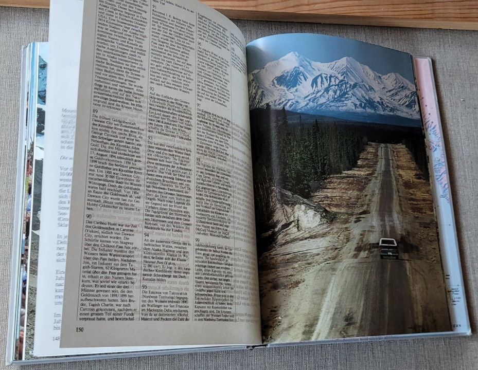 Kanada Canada Vintage Swiss Zurich Photo Album book 1982