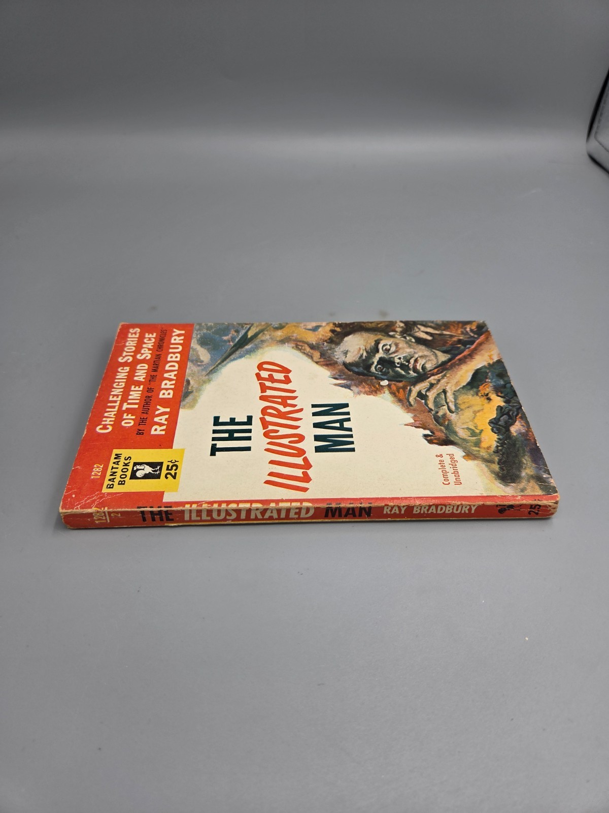 The Illustrated Man by Ray Bradbury Bantam Books 1282 1954 Vintage Paperback