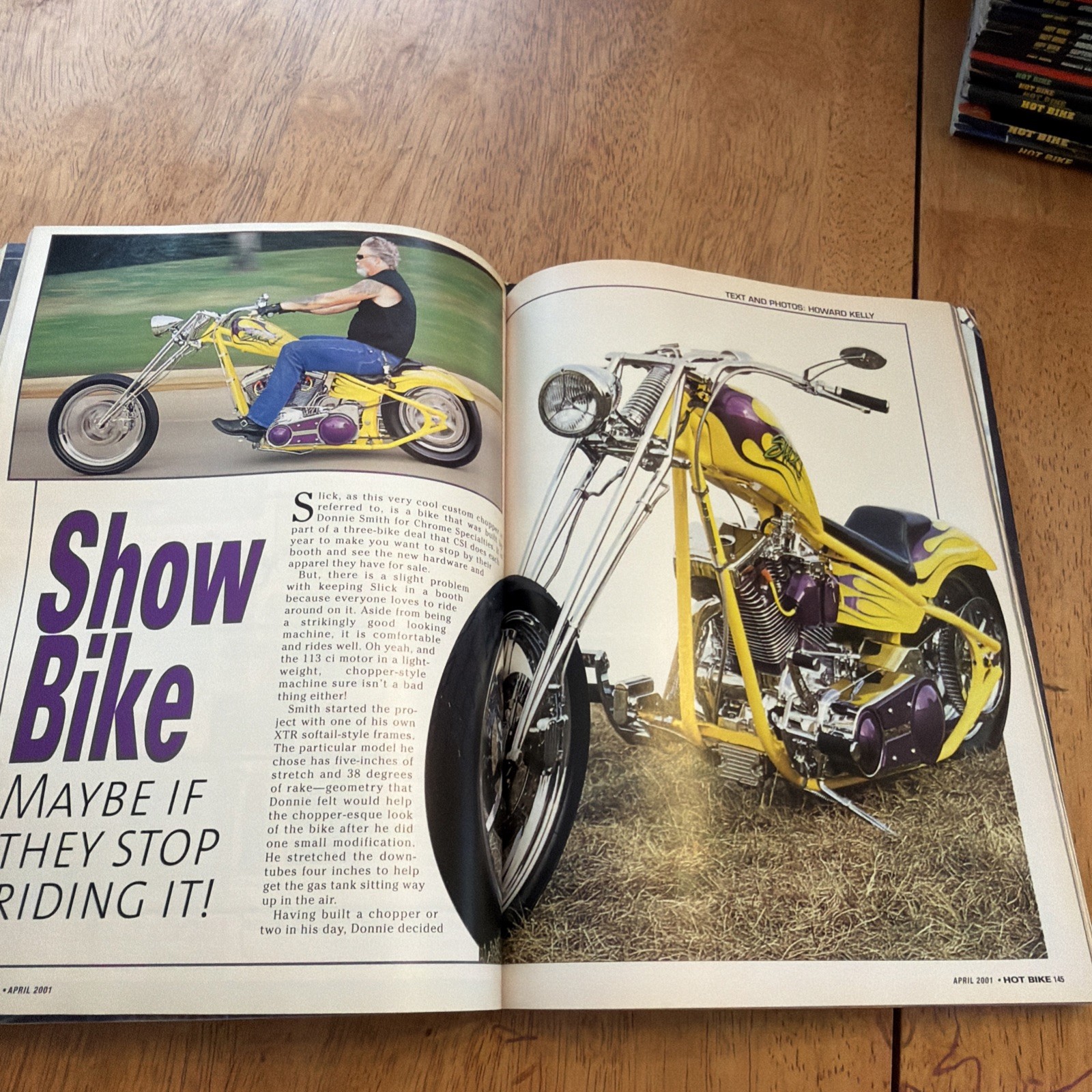 HOT BIKES/Apr/2001/exclusive Mid – Usa’s New High Output Motor/252 Pages/T91