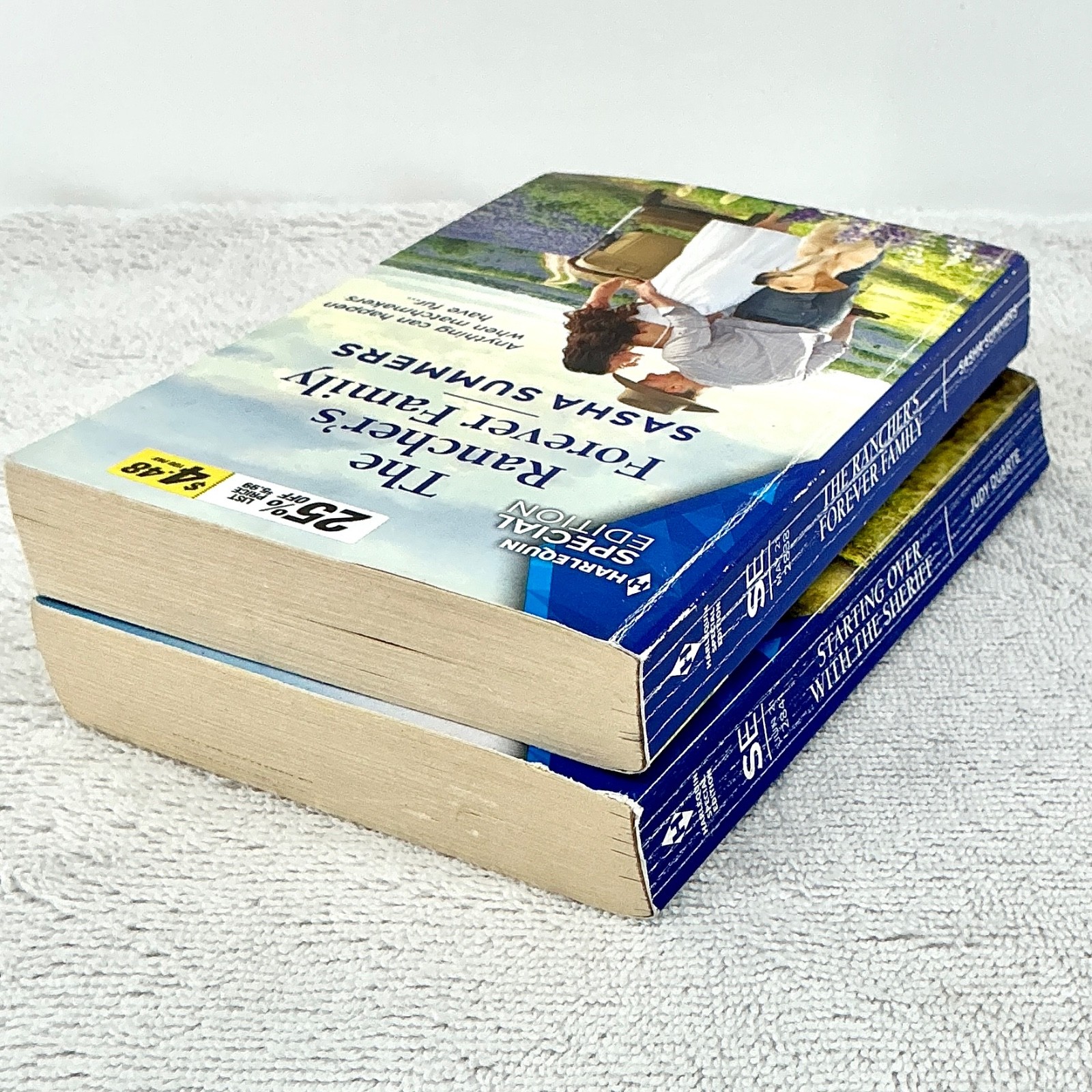 Harlequin Special Edition – The Rancher’s Forever Family & Starting Over – Lot