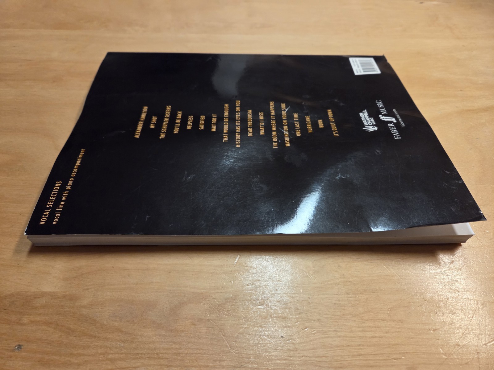 Hamilton Vocal Selections Sheet Music Lin-Manuel Miranda Softcover Ships Free