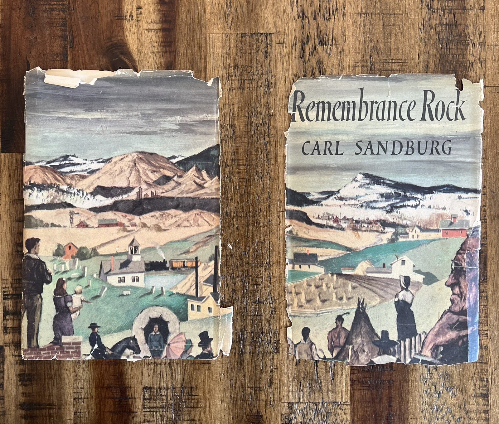 Remembrance Rock Carl Sandburg 1948 HC First Regular Edition