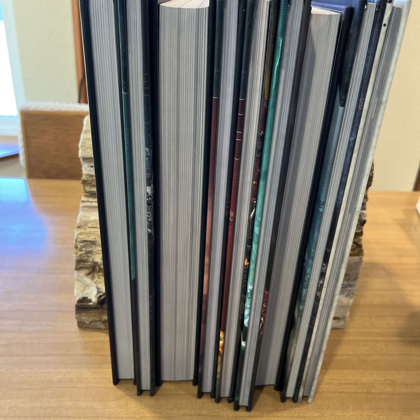 Warhammer 40,000 lot of 9 Hardcover books, Crusade, Horus, Roleplay, Codex.