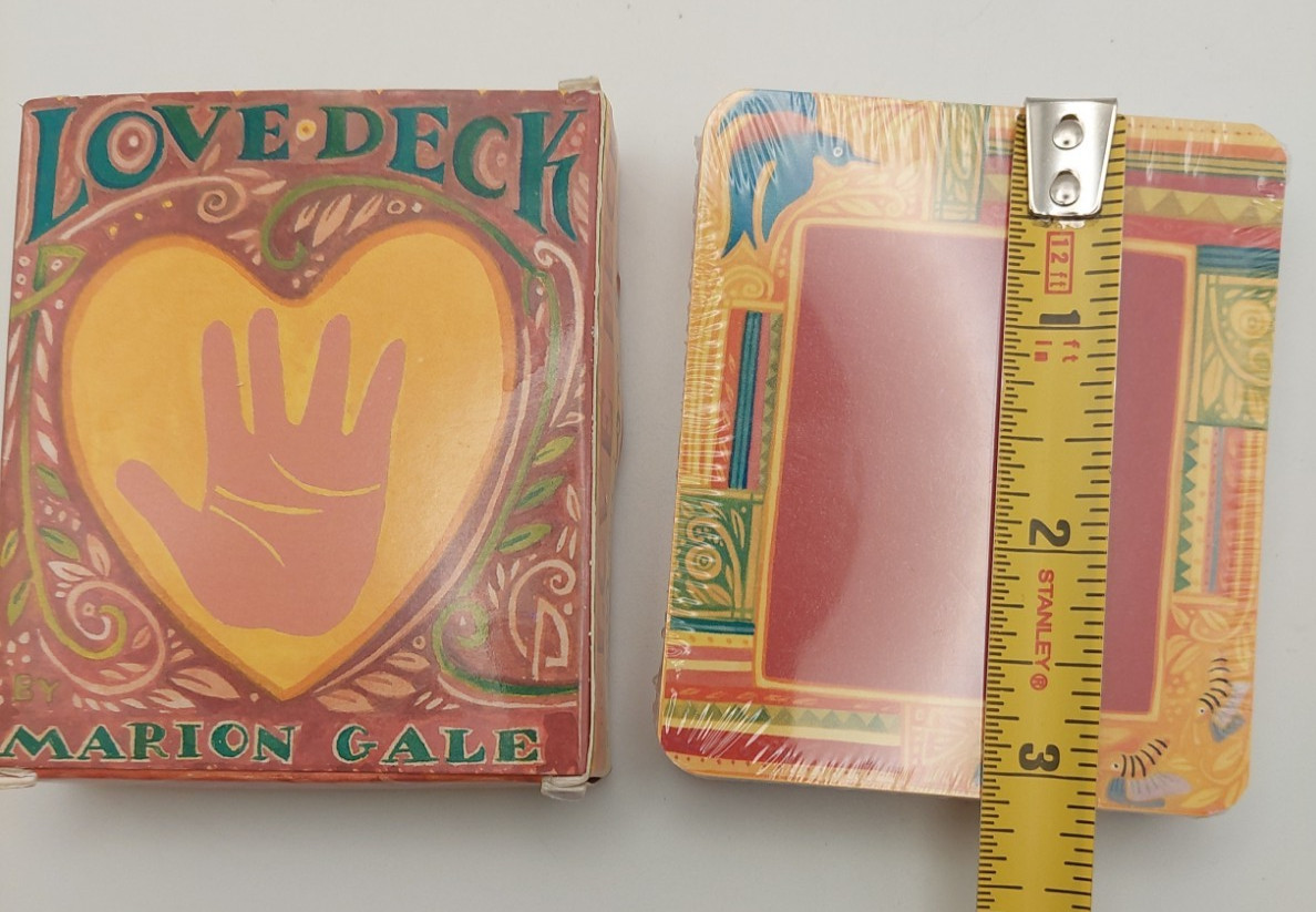 Love Deck by Marion Gale – Sealed Card Set – Read His Hands Know His Heart –2006