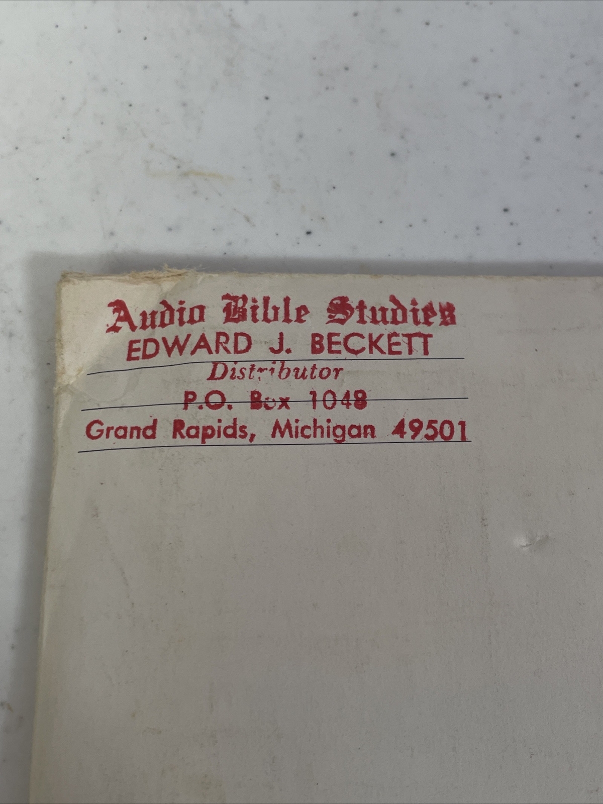 Bible Study Library Audio Edward Beckett Mystery Package Sealed Unknow Contents