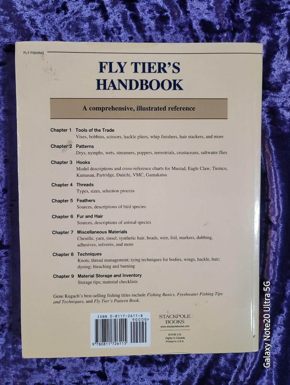 0905. EUC ~ Fly Tiers Handbook by Gene Kugach