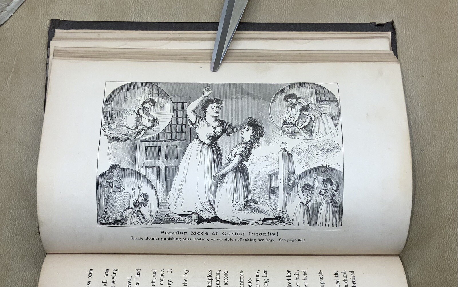 Vtg Insane Asylums Book Modern Persecution Insane Asylum Unveiled 1874 Packard