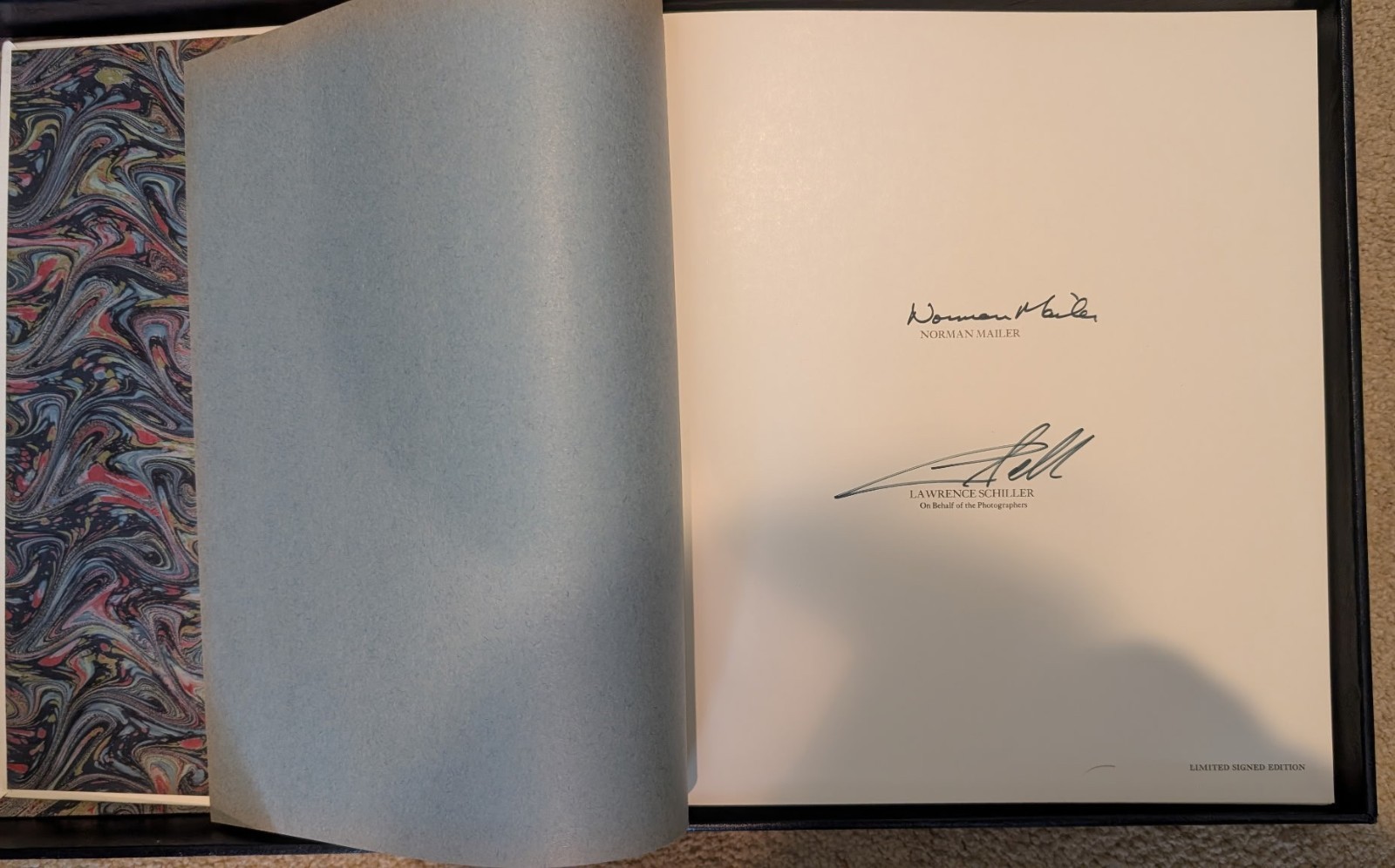 Signed Norman Mailer Marilyn Monroe Biography Limited Edition Hardcover in Case