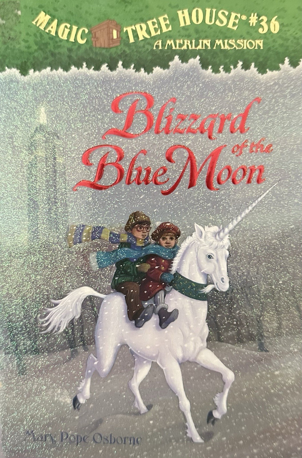 Blizzard of the Blue Moon by Mary Pope Osborne (2007, Digest Paperback)