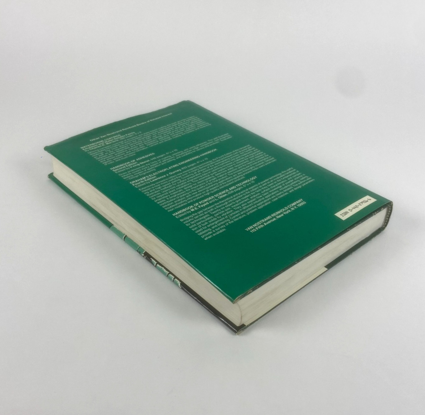 Electrochemical Metallizing: Principles and Practice by Marvin Rubinstein HB VG