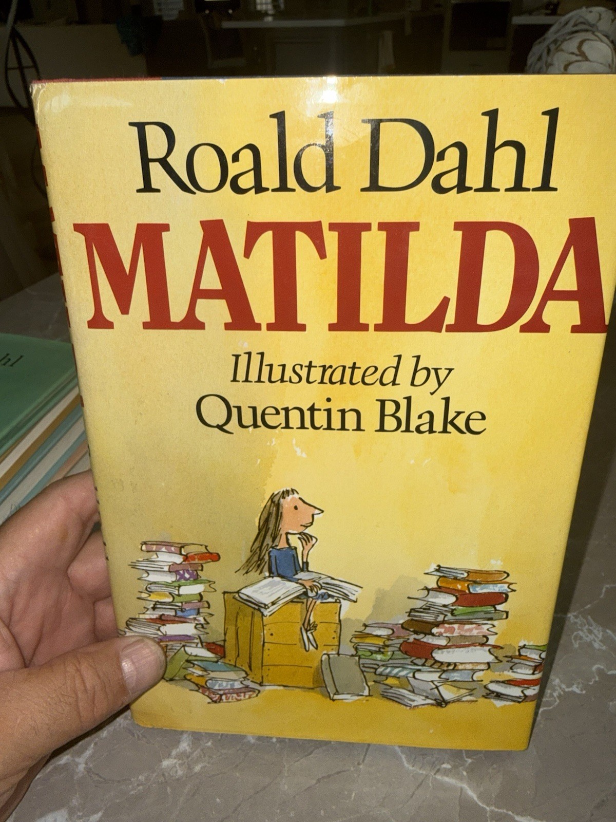 Roald Dahl Hardcover Illustrated Book Lot: Matilda, The BFG, Fantastic Mr Fox