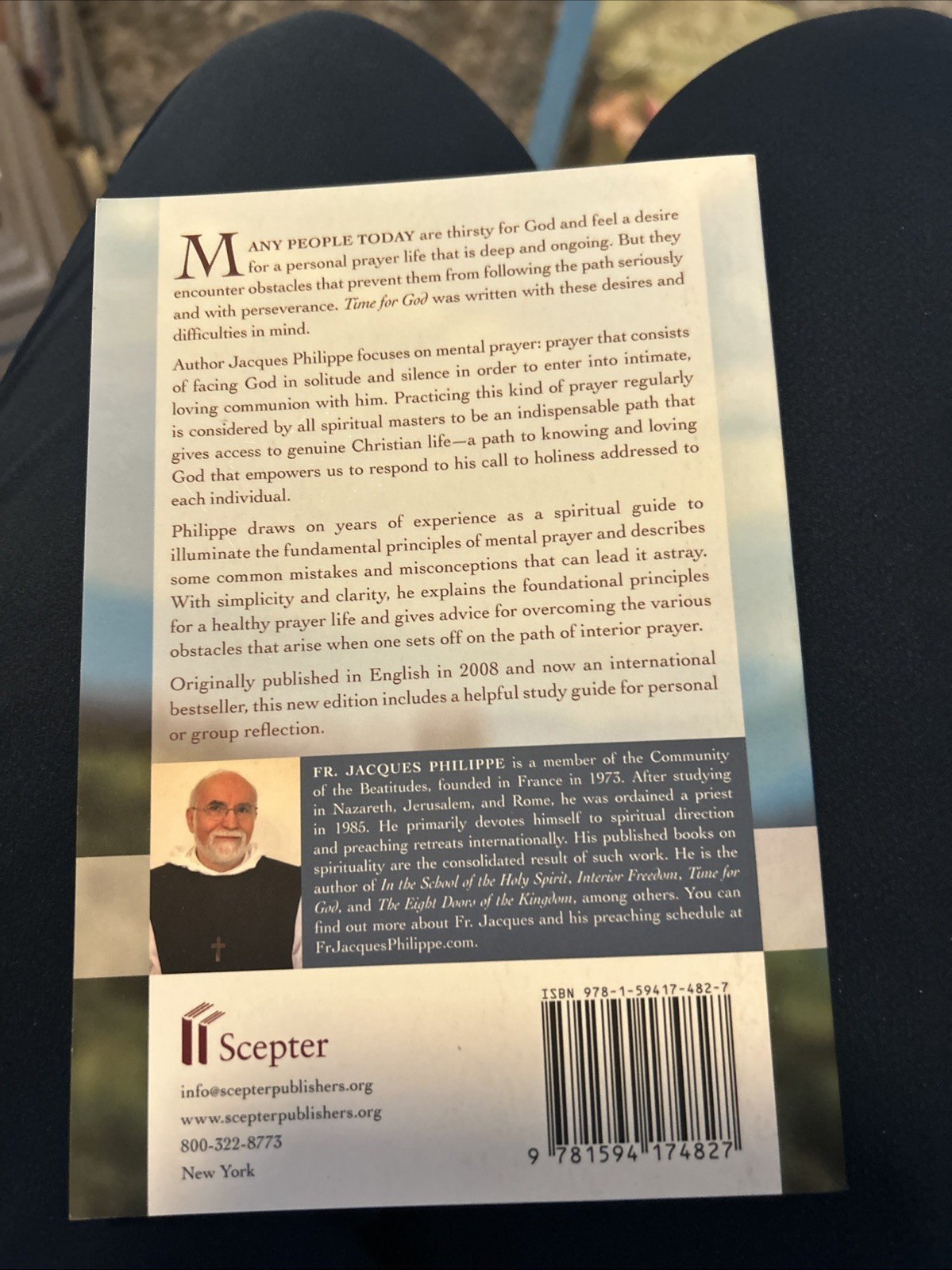 Time for God by Jacques Philippe (2023, Trade Paperback)