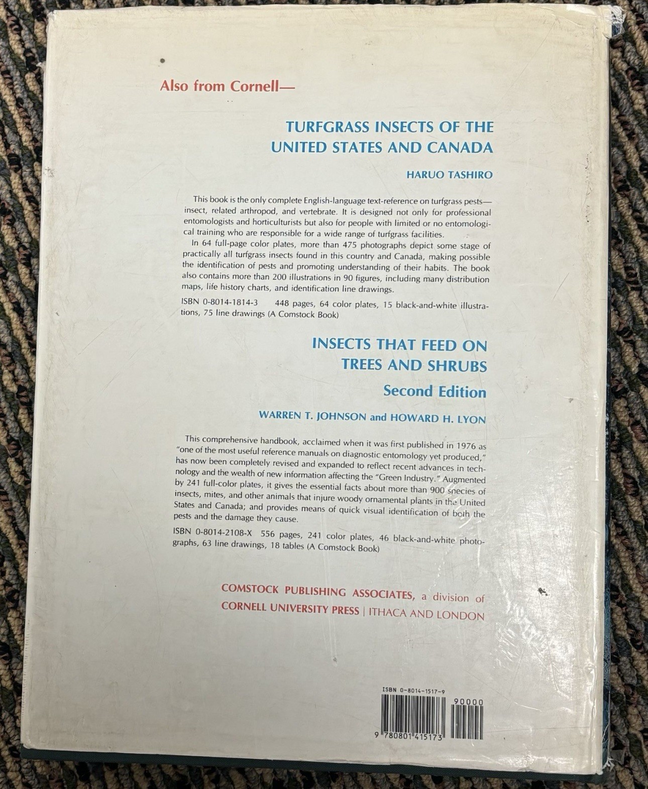 Diseases of Trees and Shrubs by Howard H. Lyon, Wayne A. Sinclair and Warren T.