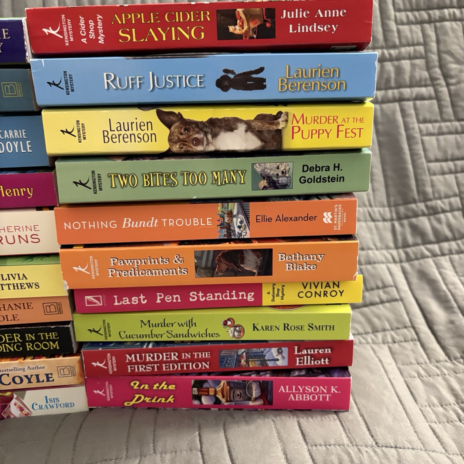 Cozy Mysteries Paperback lot of 20 Books – Mixed Authors