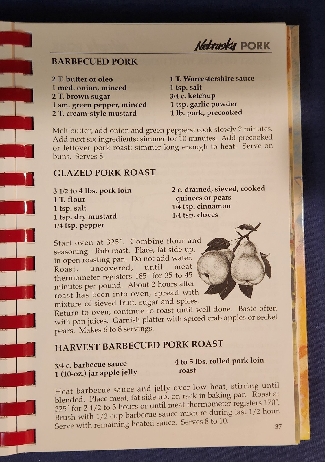 Nebraska Cookbook Taste the Good Life 1991 Leafie Mae’s Kitchen Kearney NE